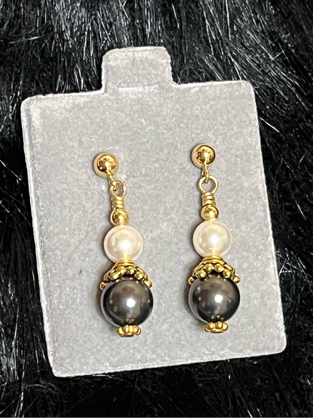 14K GF Pearl Earrings